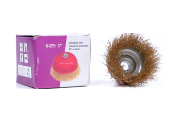 WIRE BRUSH BRIGHT 75MM 14X3
