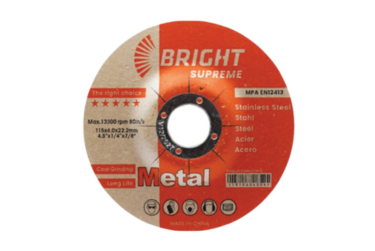 Cutting Disc 4.5 BRIGHT 115X3X22,23